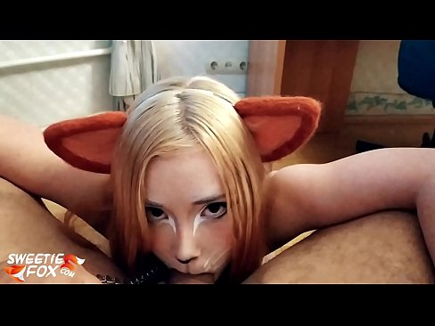❤️ Kitsune ابتلاع ديك ونائب الرئيس في فمها الفاسقات. عند٪ ar.xxx-wow-net.ru٪